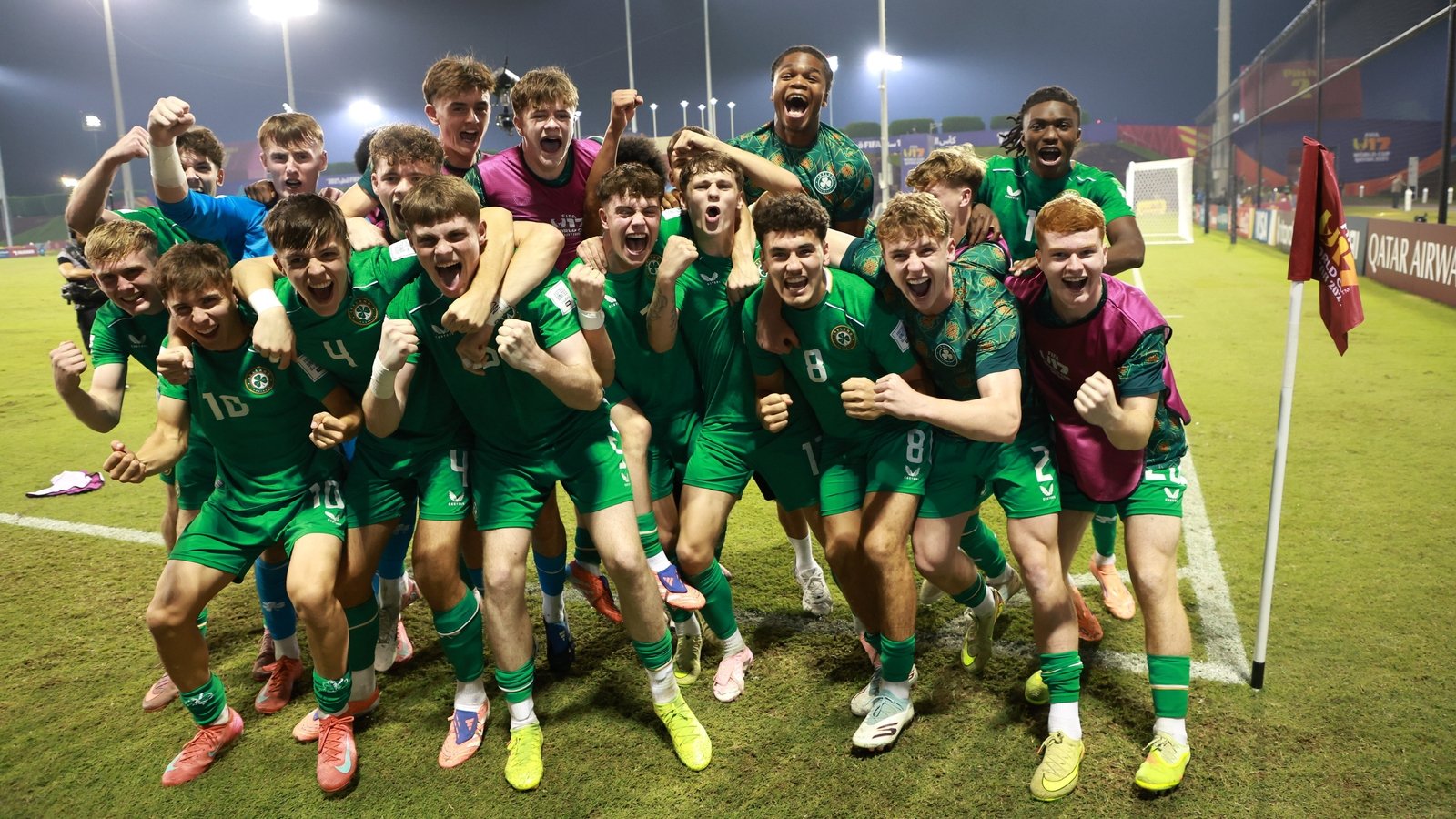 Ireland make last 16 at U17 World Cup in epic shootout