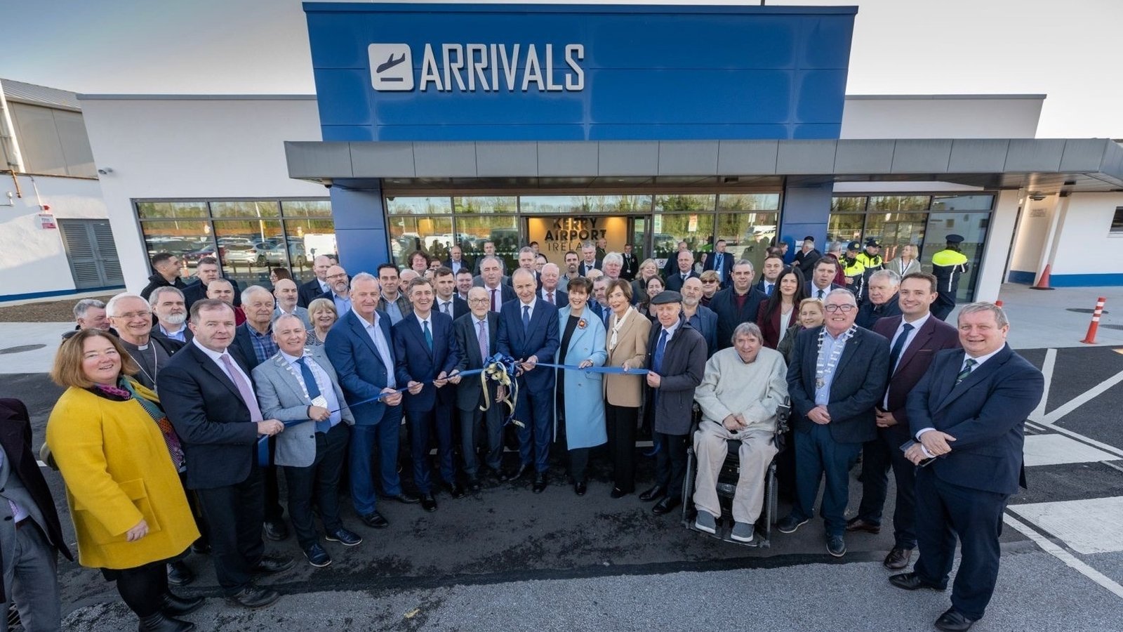 Taoiseach opens new arrivals hall at Kerry Airport