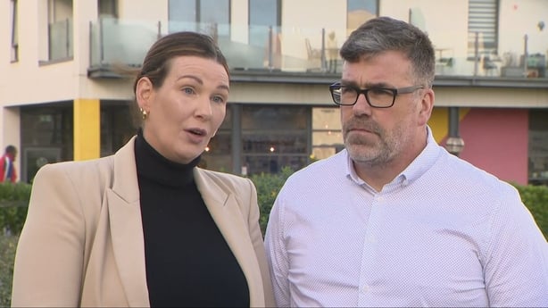 Photo shows Elma Beirne and John Ennis, Prospective Ringfort residents 