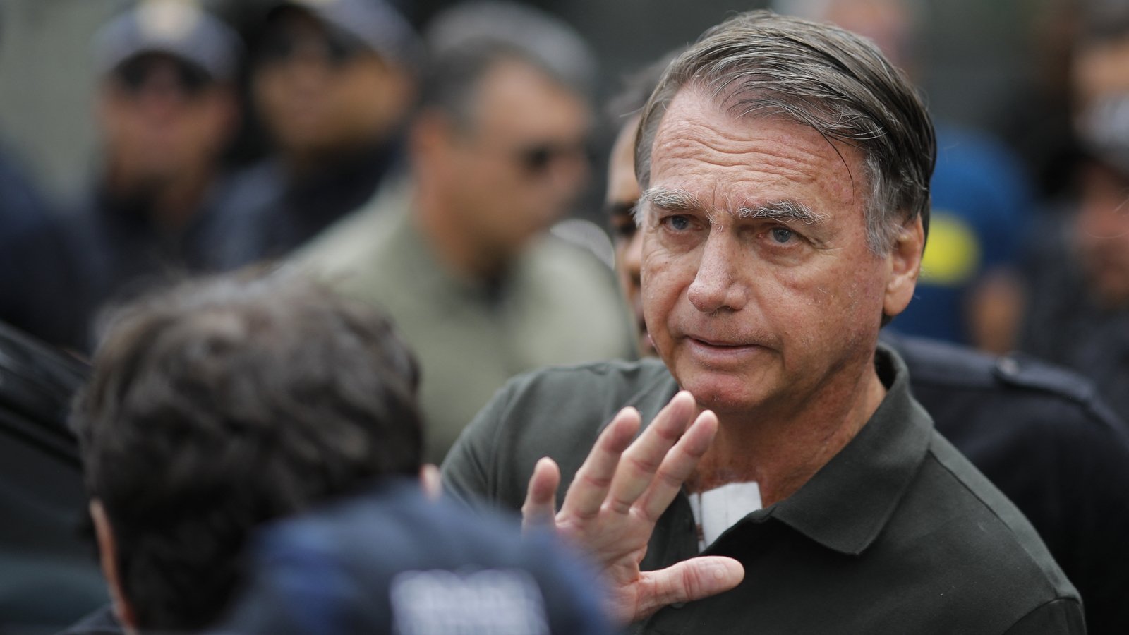 Bolsonaro says paranoia made him tamper with monitor