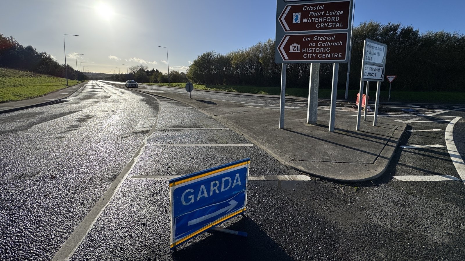 Pedestrian dies after being struck by car in Waterford
