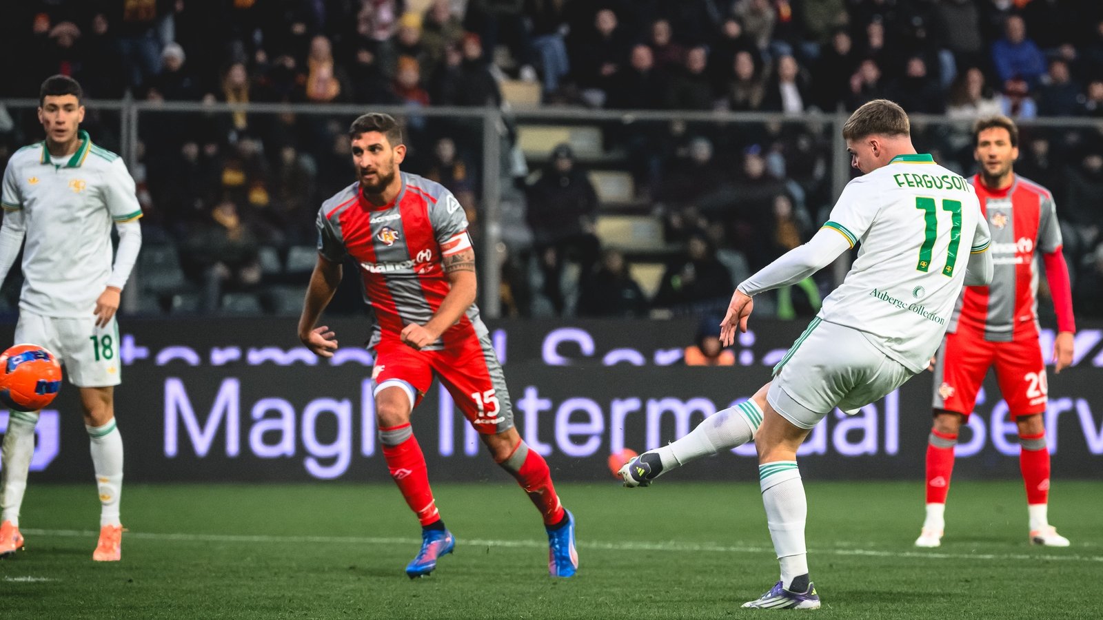 Ferguson breaks 13-month goal drought to send Roma top