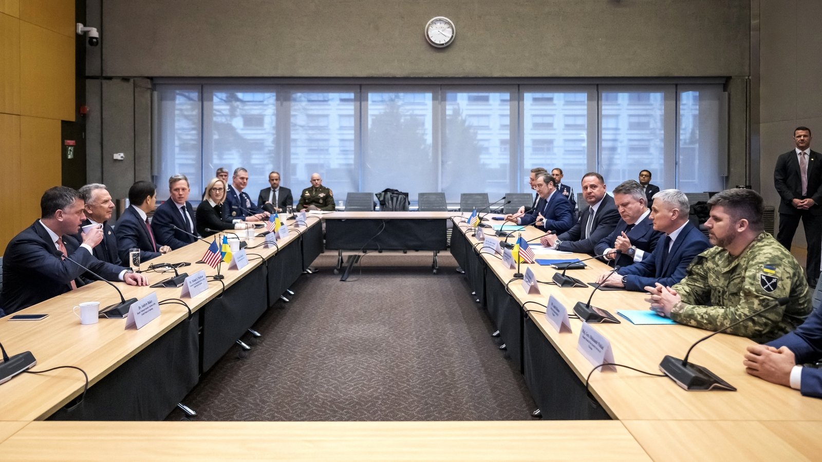 US, Ukraine to work on 'refined' Russia peace plan