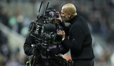 Guardiola 'ashamed' over cameraman confrontation