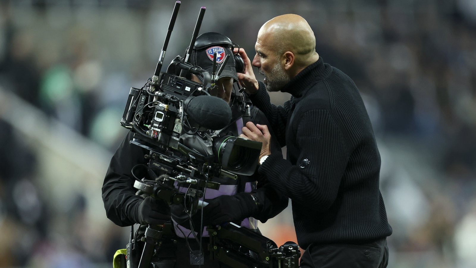 Guardiola 'ashamed' over cameraman confrontation