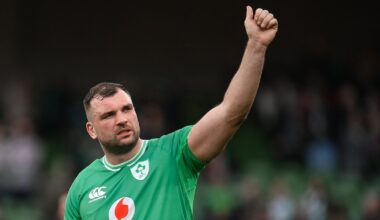 Beirne flies Irish flag in World Rugby Team of the Year