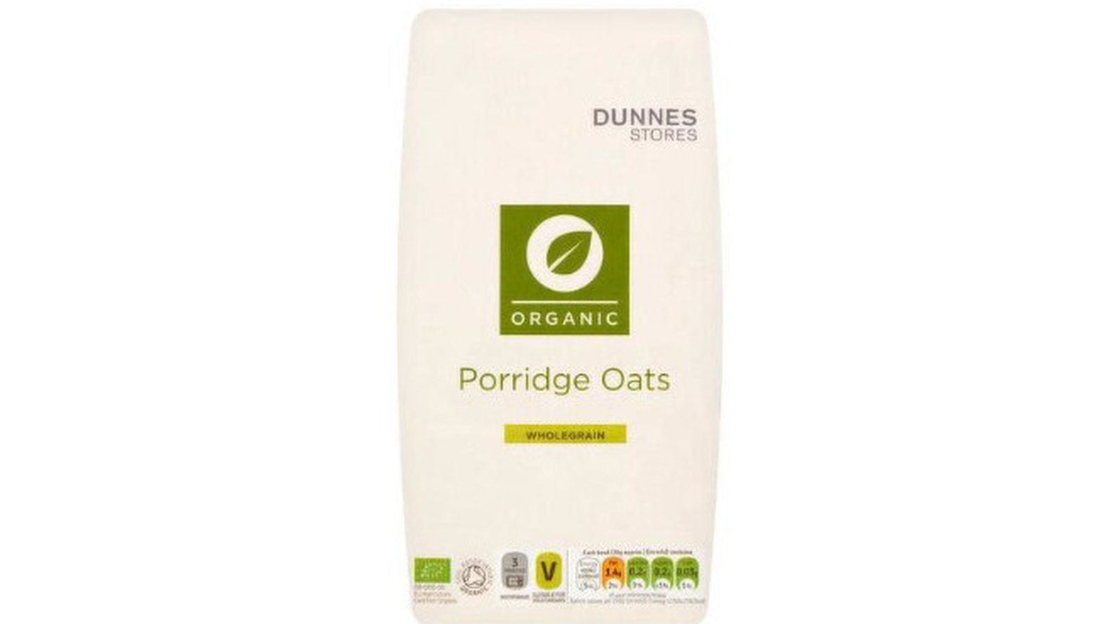 Porridge oats recall due to possible presence of pellets