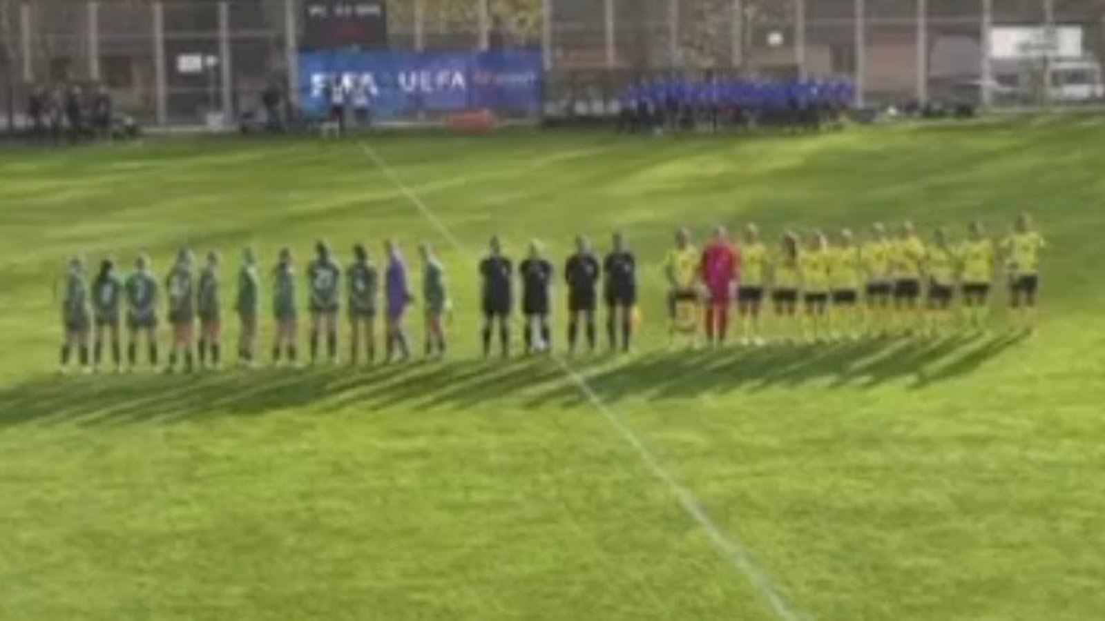 Irish team sing anthem after God Save the King blunder