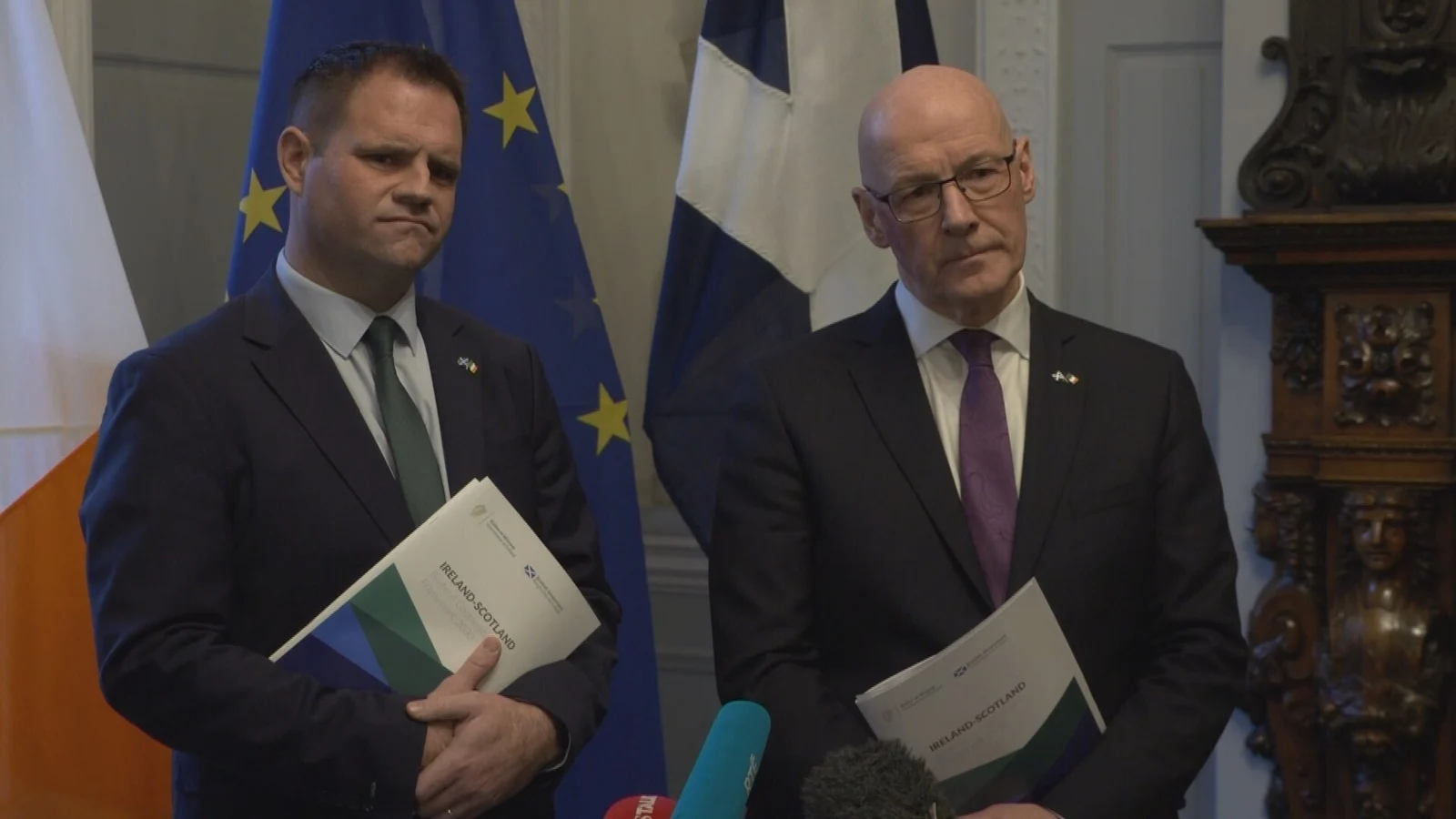 Scotland's FM says he has 'enormous respect' for Ireland