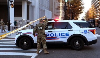 Two National Guard members fatally shot near White House
