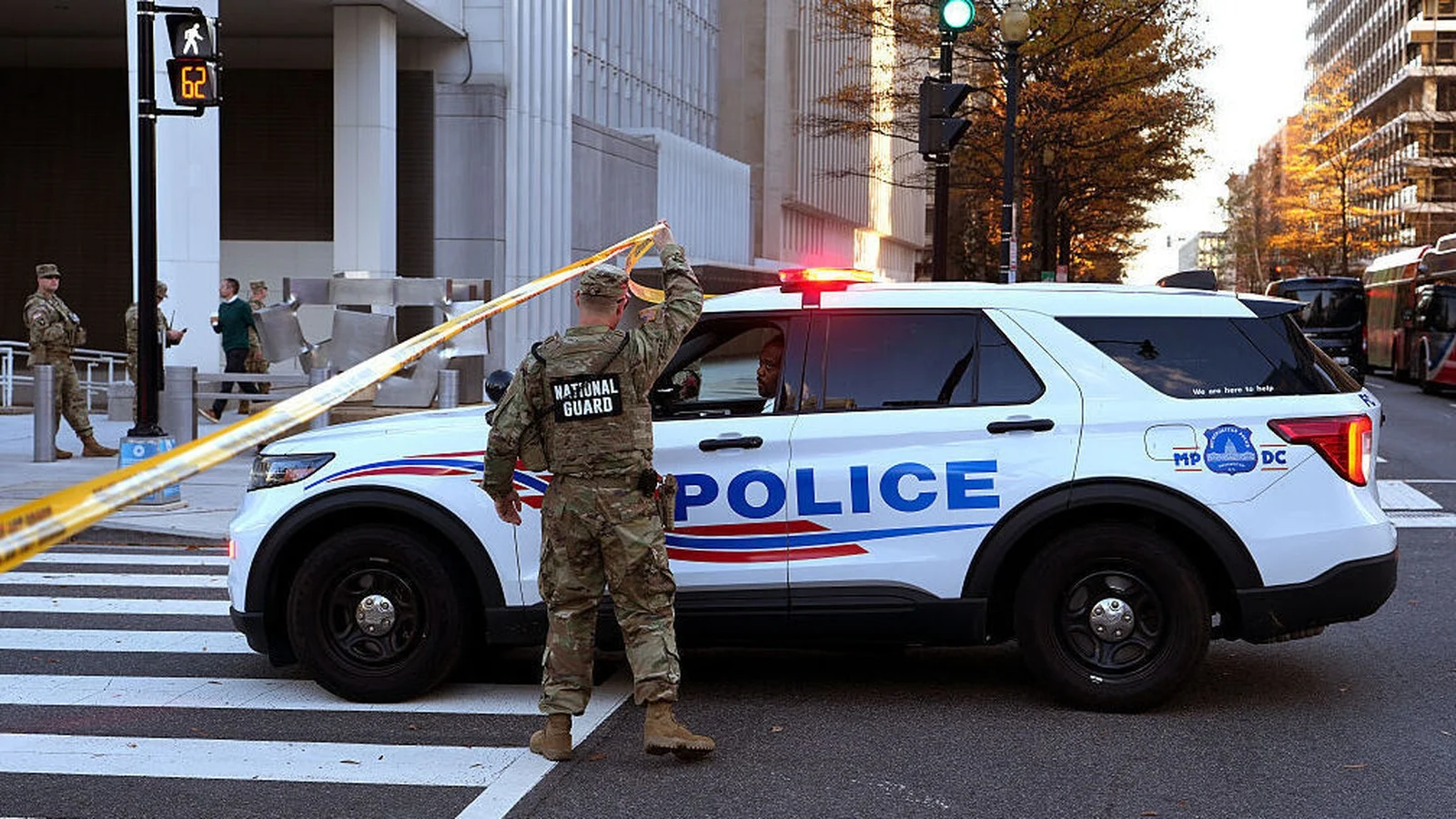 Two National Guard members fatally shot near White House