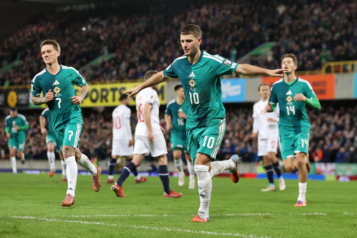 Northern Ireland bounce back from Slovakia defeat to end World Cup qualifiers on a high. The play-offs await