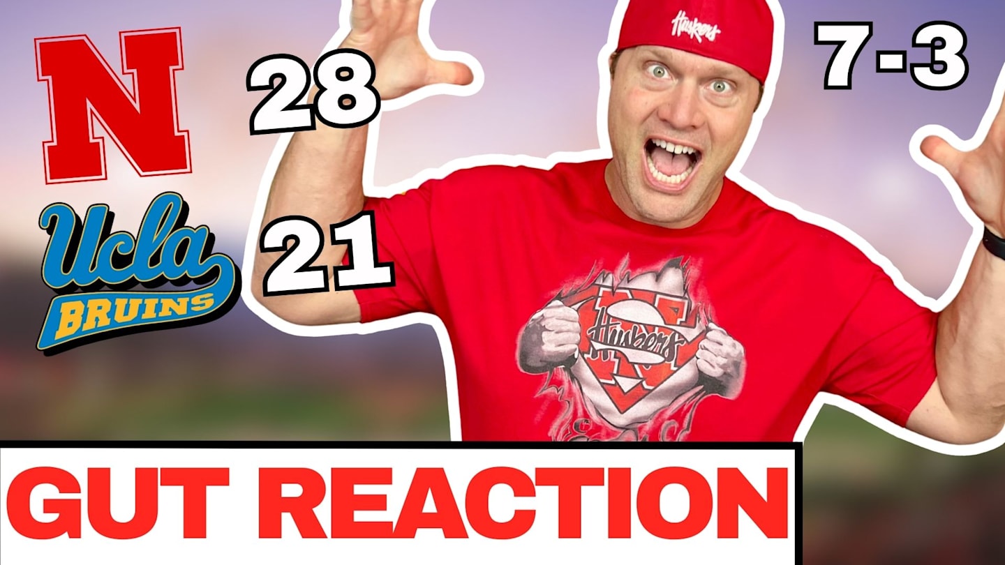 Adam Carriker's Gut Reaction to Nebraska' Footballs Win at UCLA