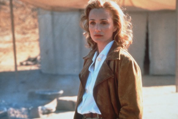 Scott Thomas in one of her breakthrough roles, in The English Patient.