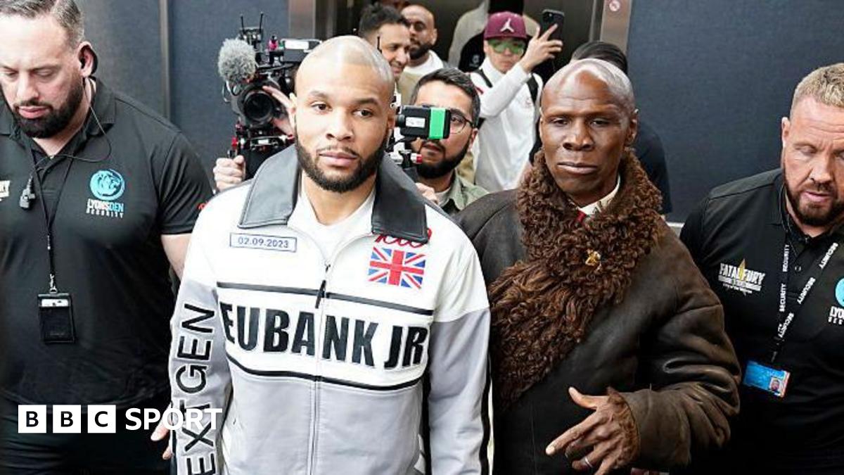 Chris Eubank Jr and Chris Eubank Sr side-by-side