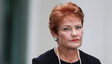 Pauline Hanson attacks Coalition at Donald Trump’s Mar-a-Lago as she closes on Sussan Ley in polls