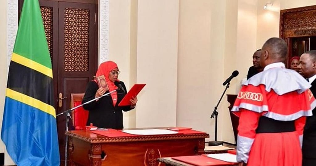 Tanzania's President Hassan sworn in after disputed election protests
