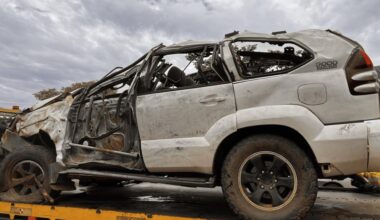 Doomadgee crash: Man arrested after ‘catastrophic’ collision kills mother and 10-year-old girl, Queensland