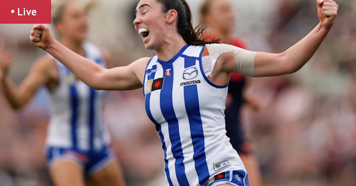 Follow AFLW finals week 3 preliminary final scores, results, odds, squads and start time from Ikon Park in Carlton