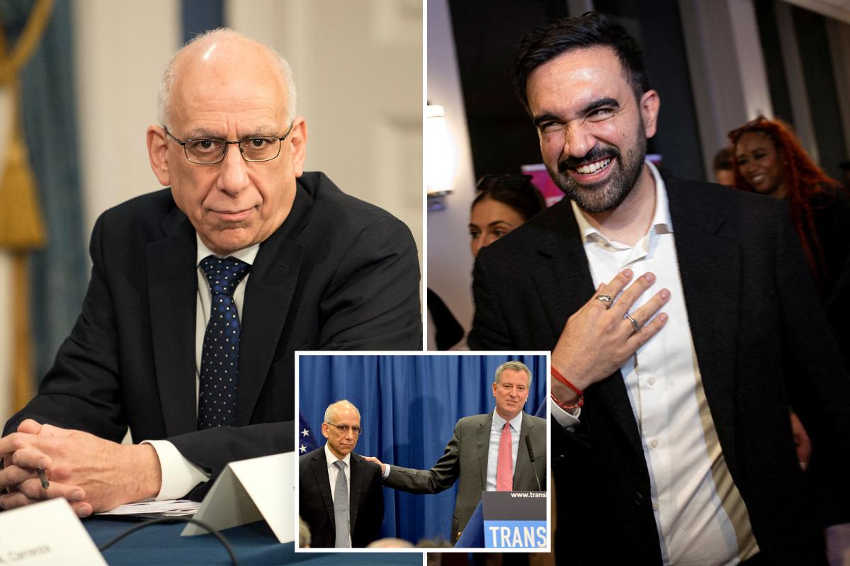 Zohran Mamdani names 74-year-old longtime budget guru, ex-Bill de Blasio honcho as top deputy