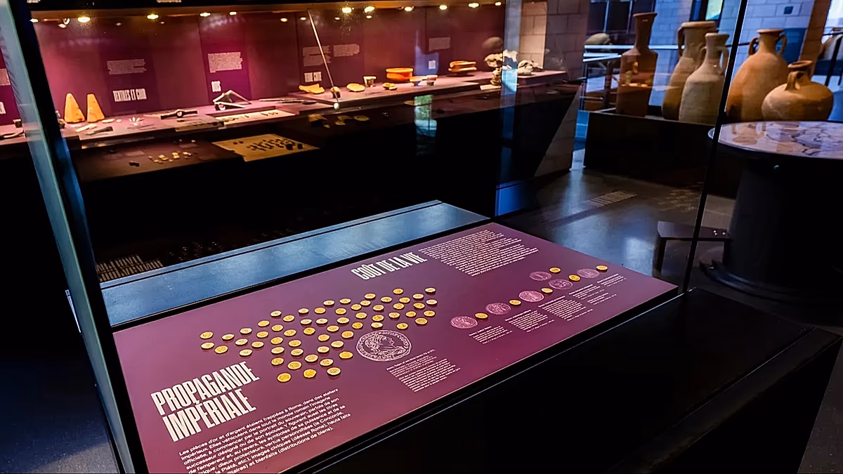 Robbers overpower guard and steal dozens of ancient gold coins from Swiss museum