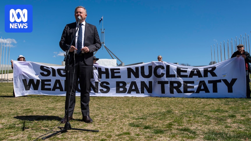 Labor pledged to ban nuclear weapons in opposition. In government it got a reality check