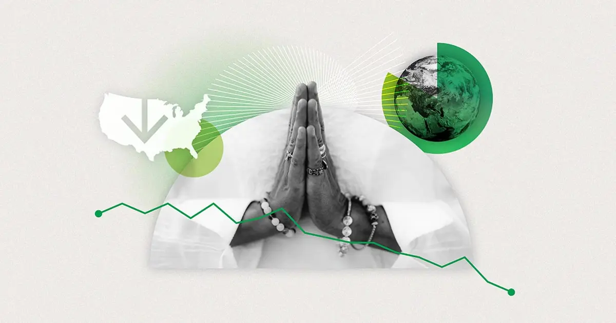 Drop in U.S. Religiosity Among Largest in World