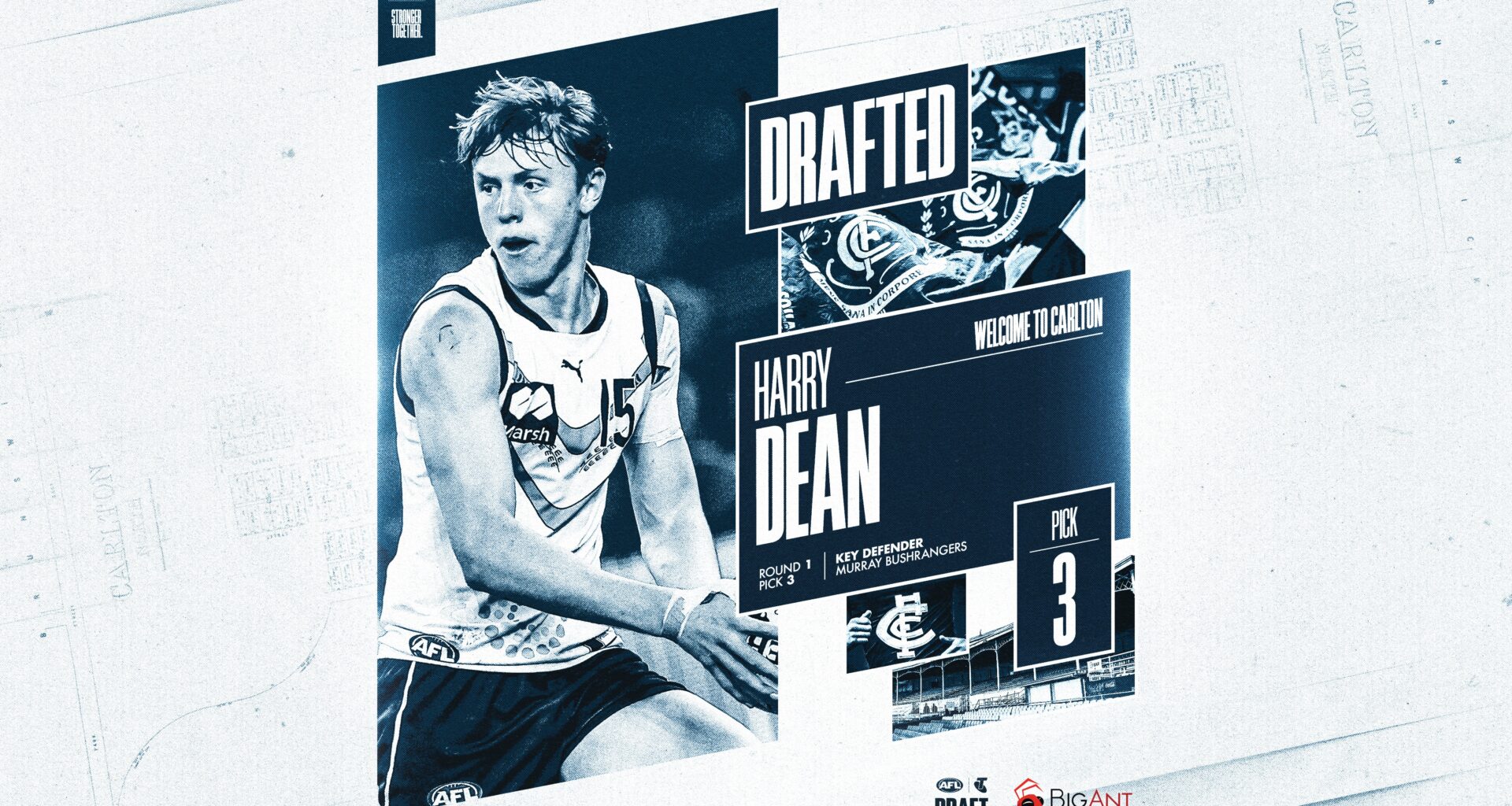 Dean officially becomes a Blue