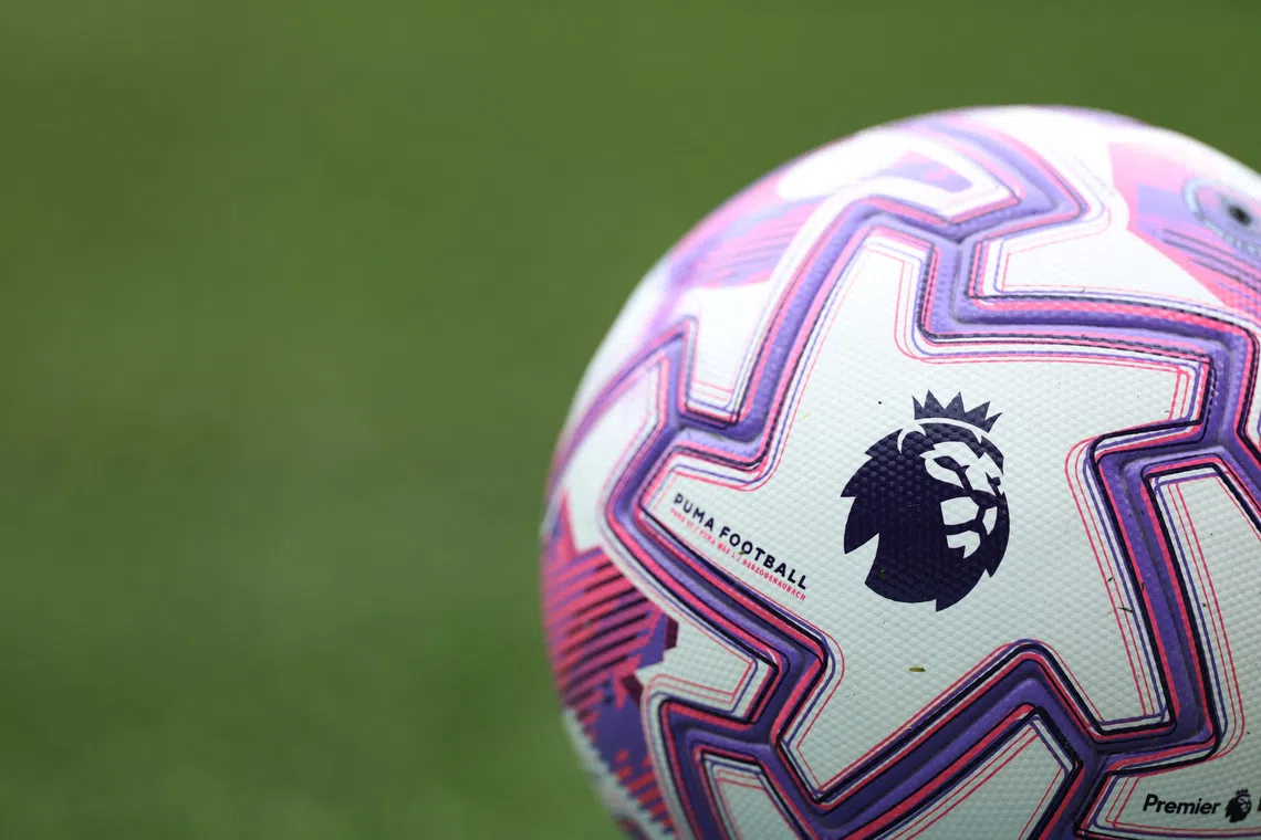 General view of the Premier League ball before a match. Action Images via Reuters/John Sibley , London, Britain - September 27, 2025