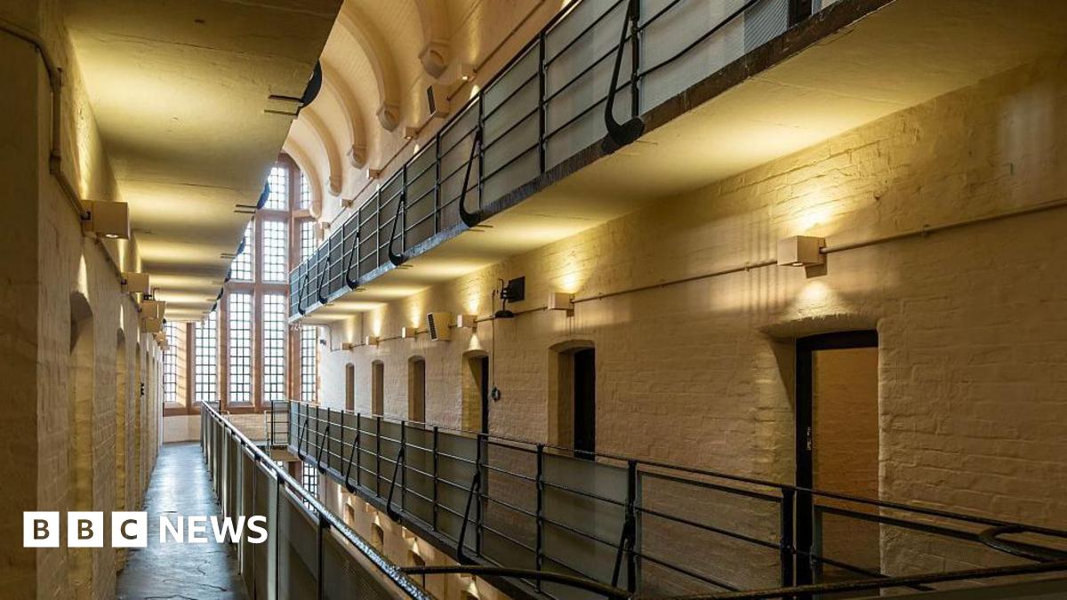 Interior of a UK prison