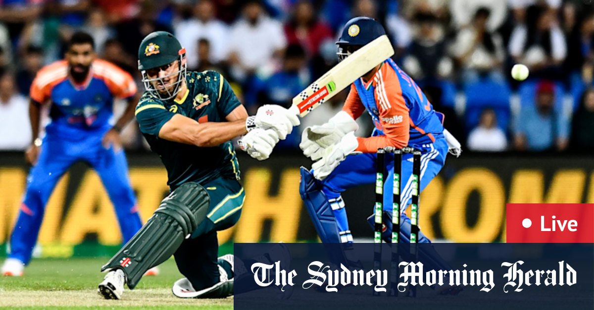 Australia v India Twenty20 cricket LIVE updates: Commentary, live scores, updates