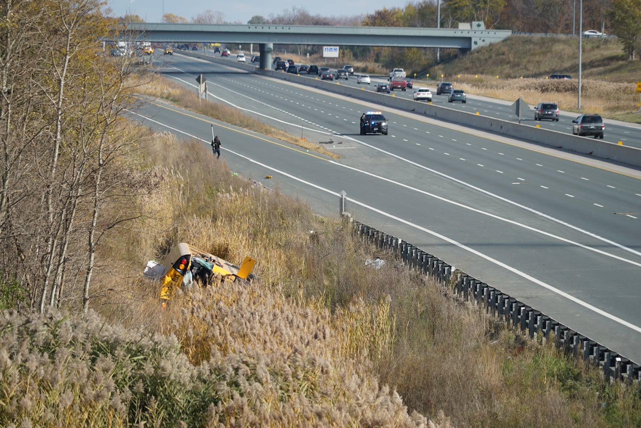 Police said the cause of the crash is still under investigation.