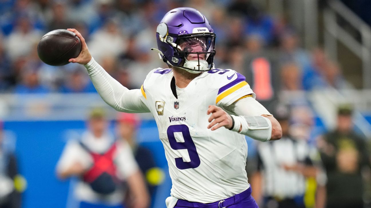 J.J. McCarthy, Vikings ride 'blue-collar' mindset to upset of Lions