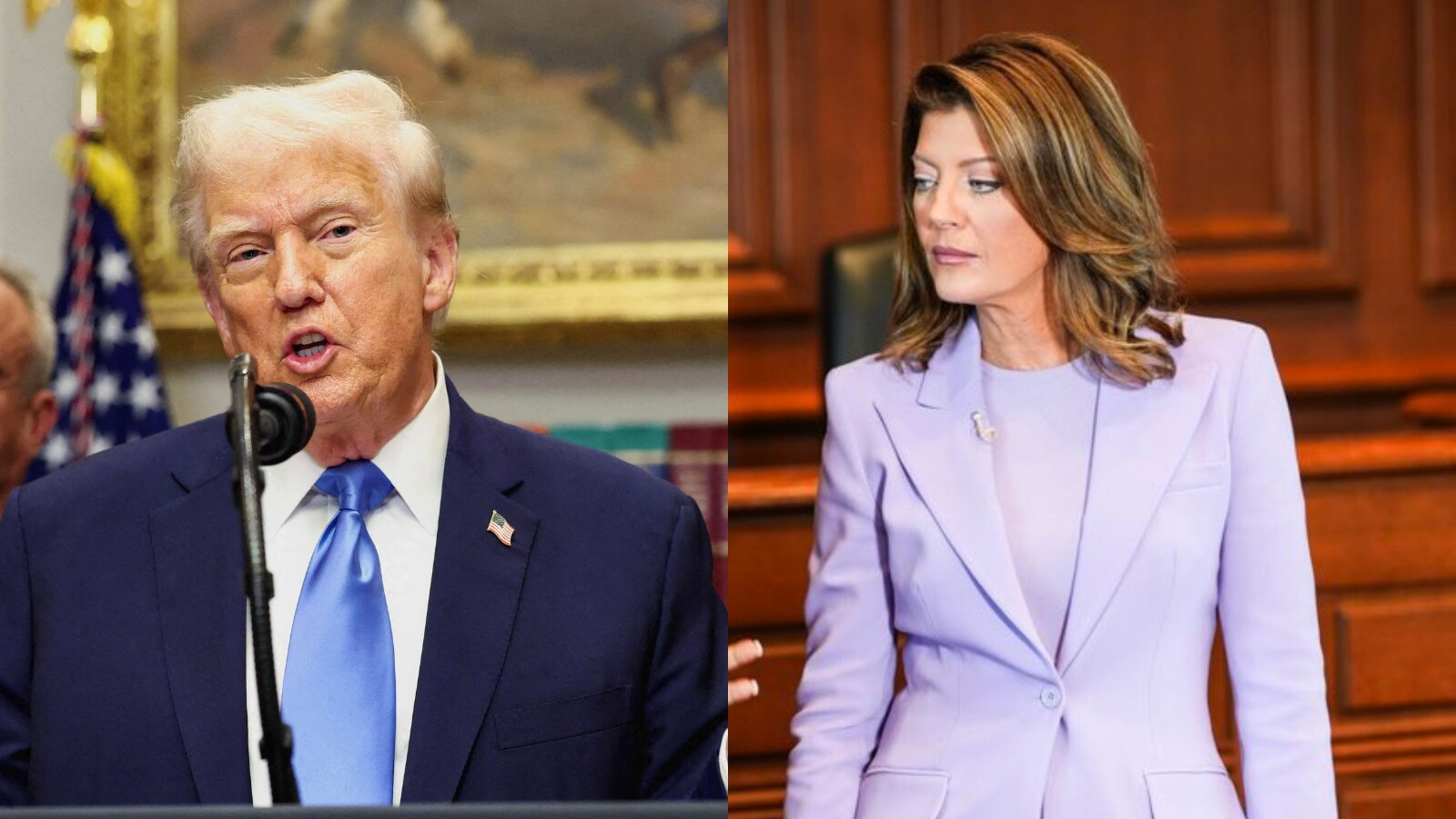 Trump on 60 Minutes: Norah O'Donnell faces MAGA backlash over 'Mr Trump' address