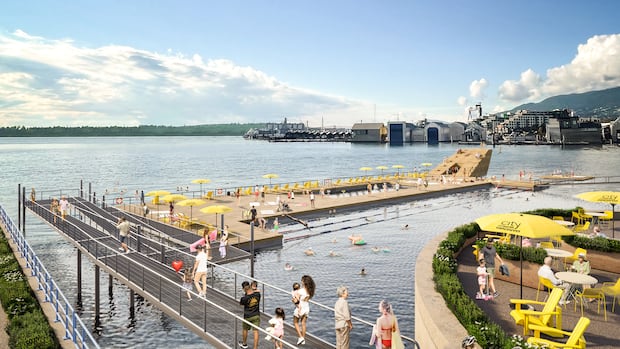 City of North Vancouver announces harbour swimming platform project
