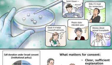 Japanese public expresses strong reluctance to donate cells for human brain organoid research