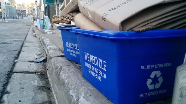 Blue box pick up moves to every 2 weeks next March in Waterloo region as recycling program revamped