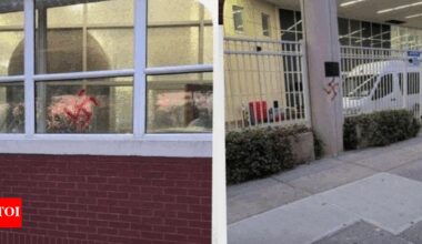 Red swastikas drawn on Jewish buildings after NYC polls; mayor-elect Mamdani calls it 'disgusting act of antisemitism'