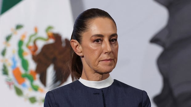 Mexican President Claudia Sheinbaum presses charges after man eludes security, gropes her