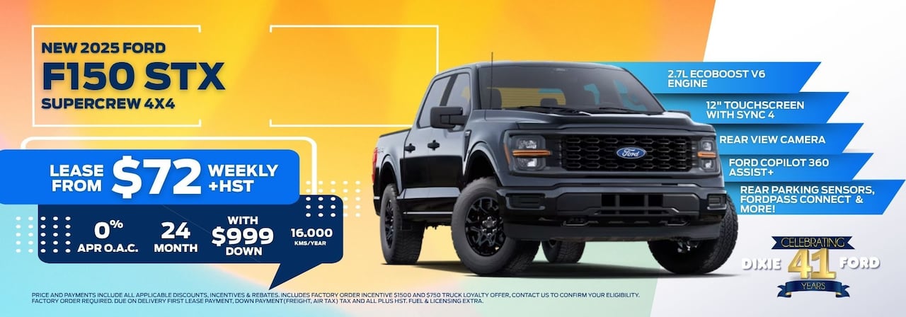 An advertisement for a truck