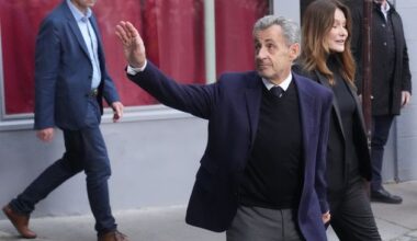Former French president Nicolas Sarkozy to be freed from prison pending appeal, three weeks into five-year sentence