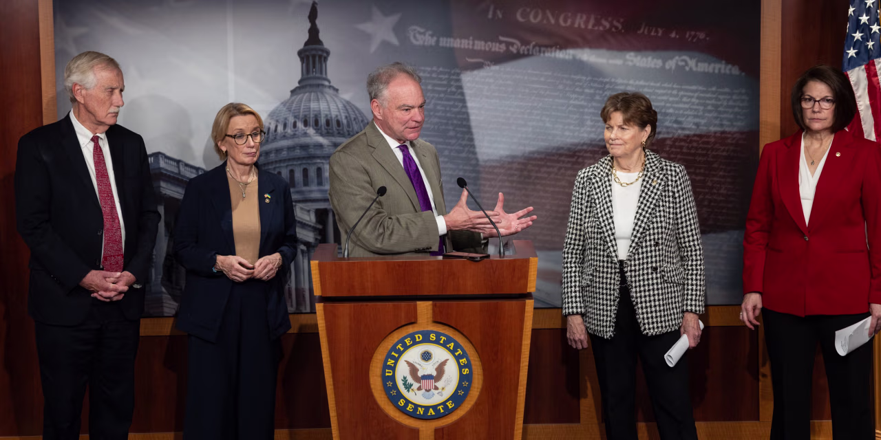 Democrats Fume Over Eight Senators’ Deal to End Government Shutdown