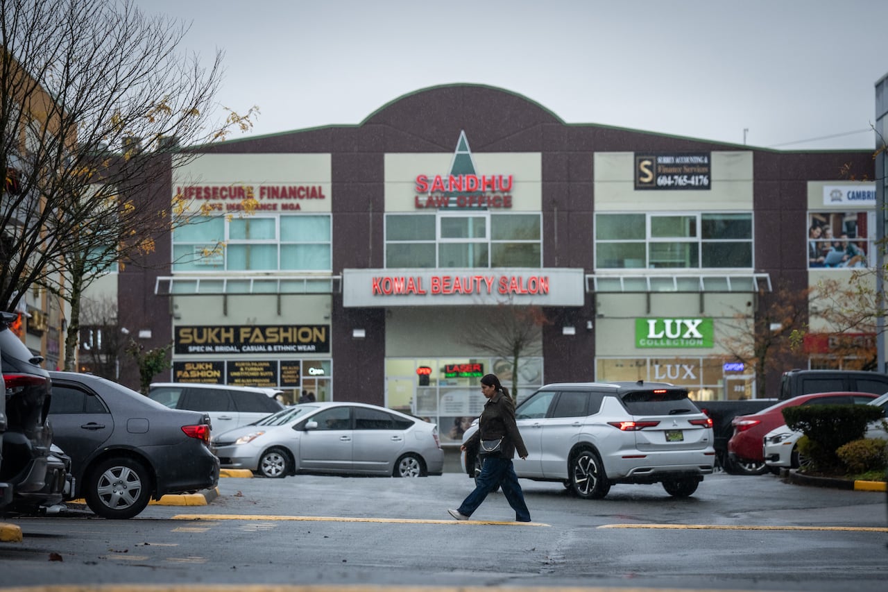 The Payal Business Centre in Surrey, British Columbia, on Thursday, Nov., 6, 2025.