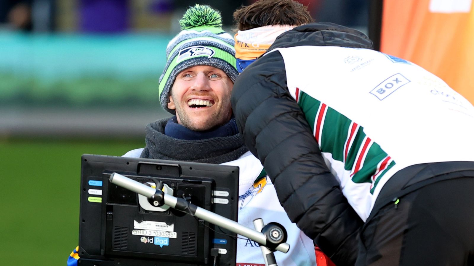 Late rugby star Rob Burrow was diagnosed with the condition in 2019. File pic: Reuters