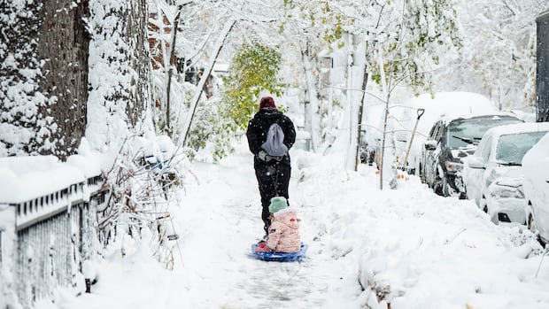 Heavy snowfall brings power outages, school closures in Quebec
