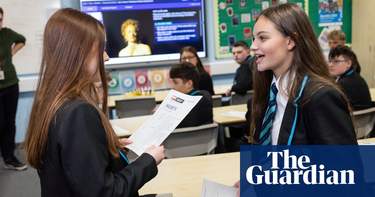 ‘I really enjoyed it’: new RSC curriculum brings Shakespeare’s works to life in UK classrooms | William Shakespeare