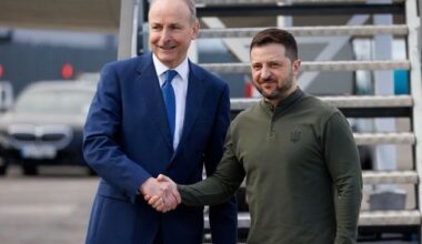 Volodymyr Zelensky to visit Ireland next month
