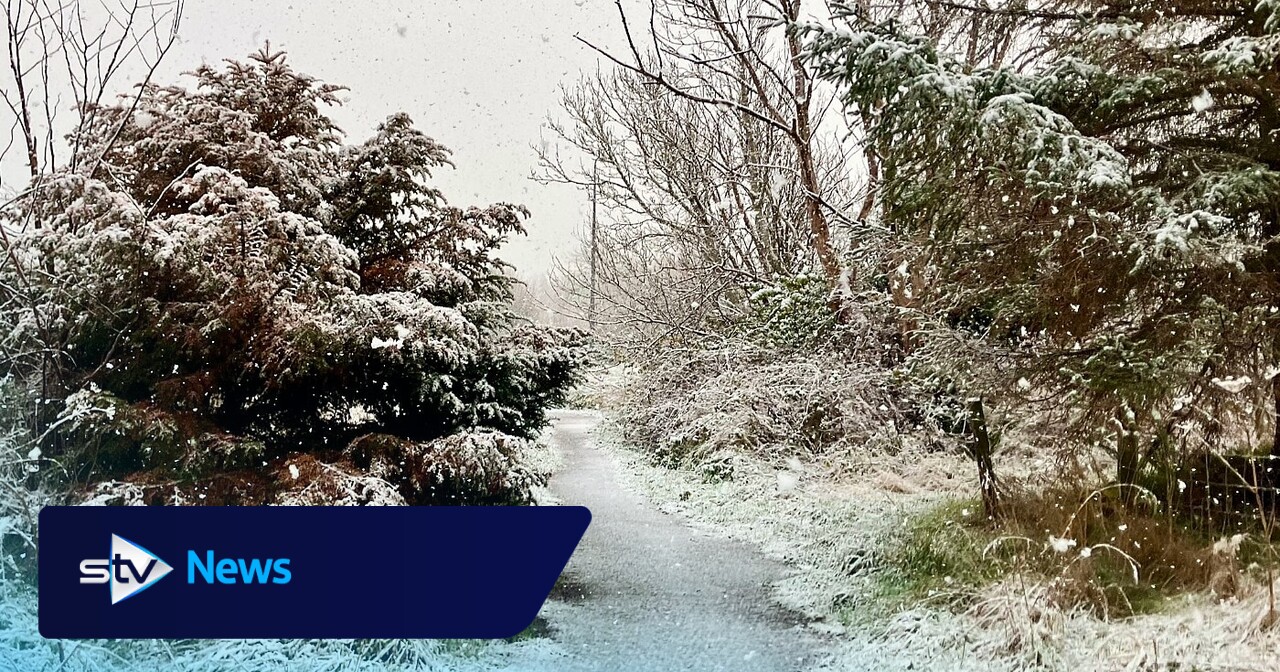 Scotland sees first snowfall of the season 