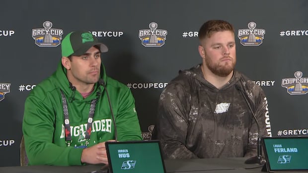 ‘Finally’: Pair of Riders who grew up in Sask. relish Grey Cup debut