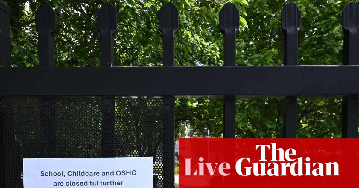 Australia news live: ACT closes 71 schools over play sand health scare; NSW police charge 752 people in DV blitz | Australia news